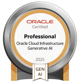 Oracle Certified Professional: OCI Generative AI